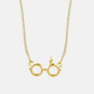 Harry Potter glasses lightening bolt necklace ⚡️